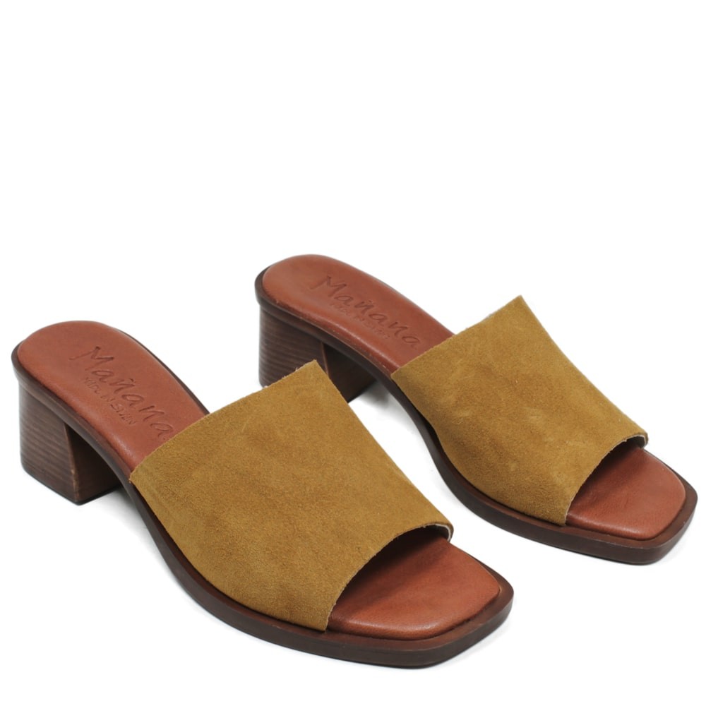Buy Brown Cutwork Juni Open Toe Block Heels by OCEEDEE Online at Aza  Fashions.
